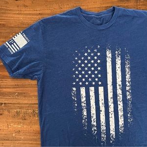 The Valhalla project American Flag Shirt